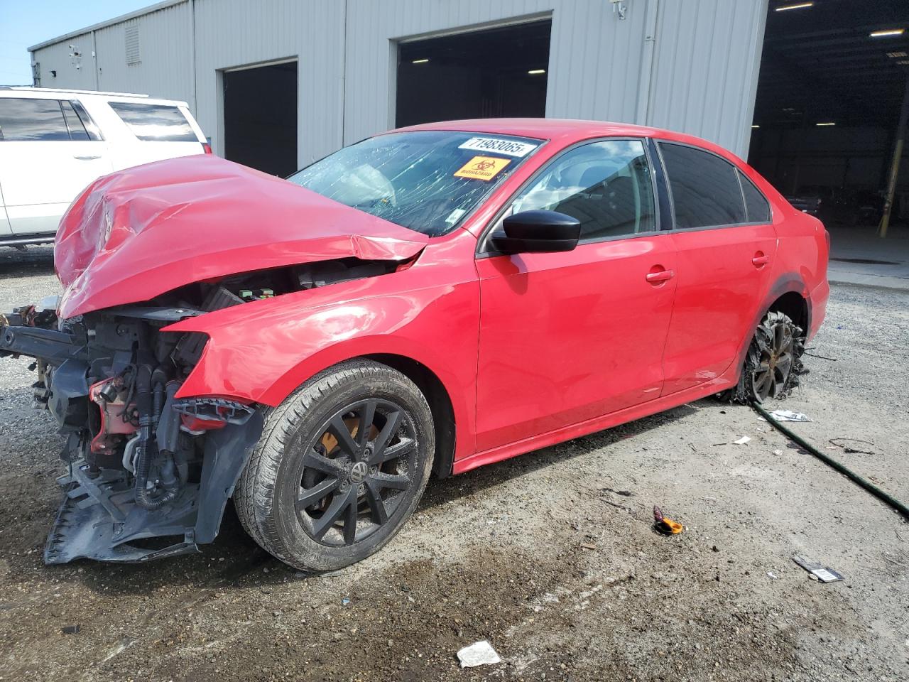 2015 Volkswagen Jetta Se red null gas 3VWD17AJ7FM238560 photo #1