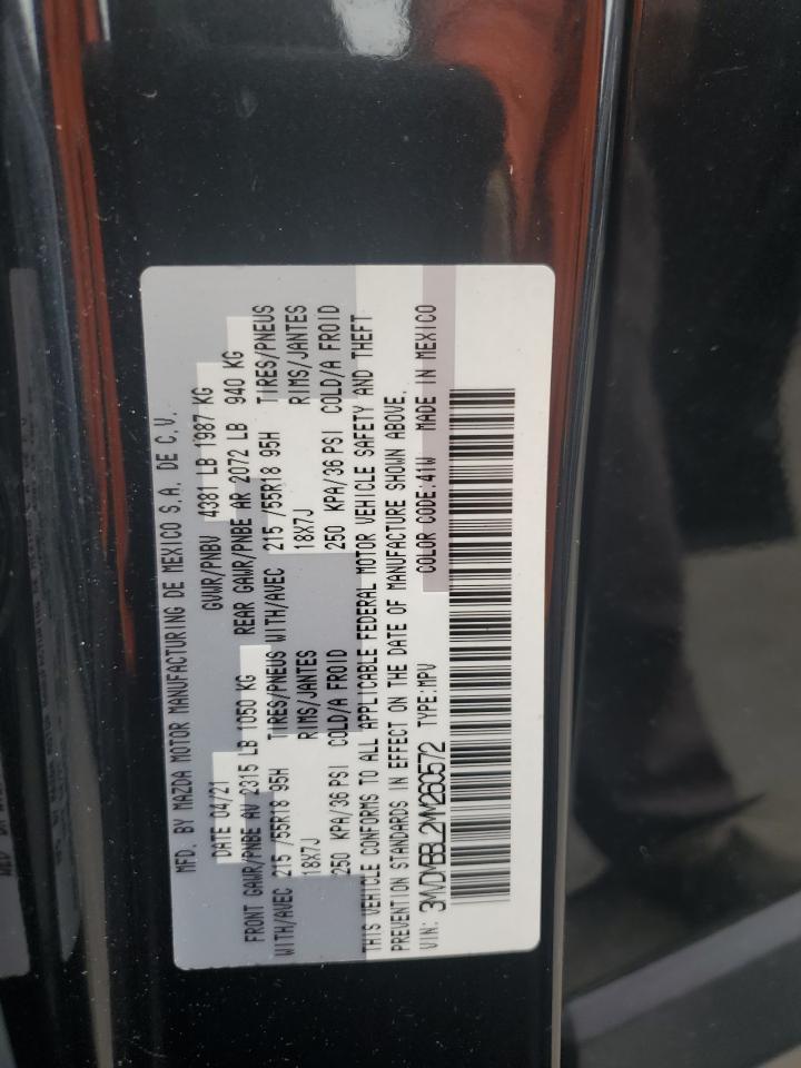 2021 Mazda Cx-30 Select VIN: 3MVDMBBL2MM260572 Lot: 71514345