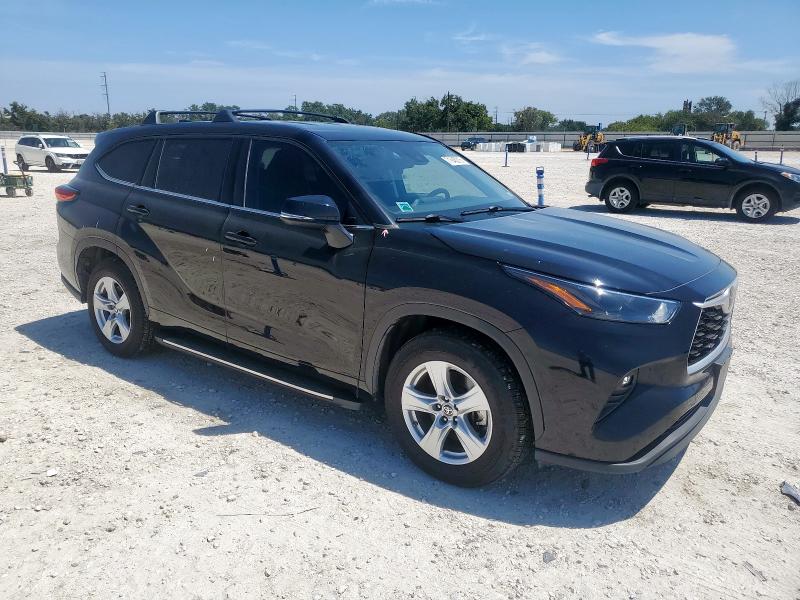  TOYOTA HIGHLANDER 2022 Черный