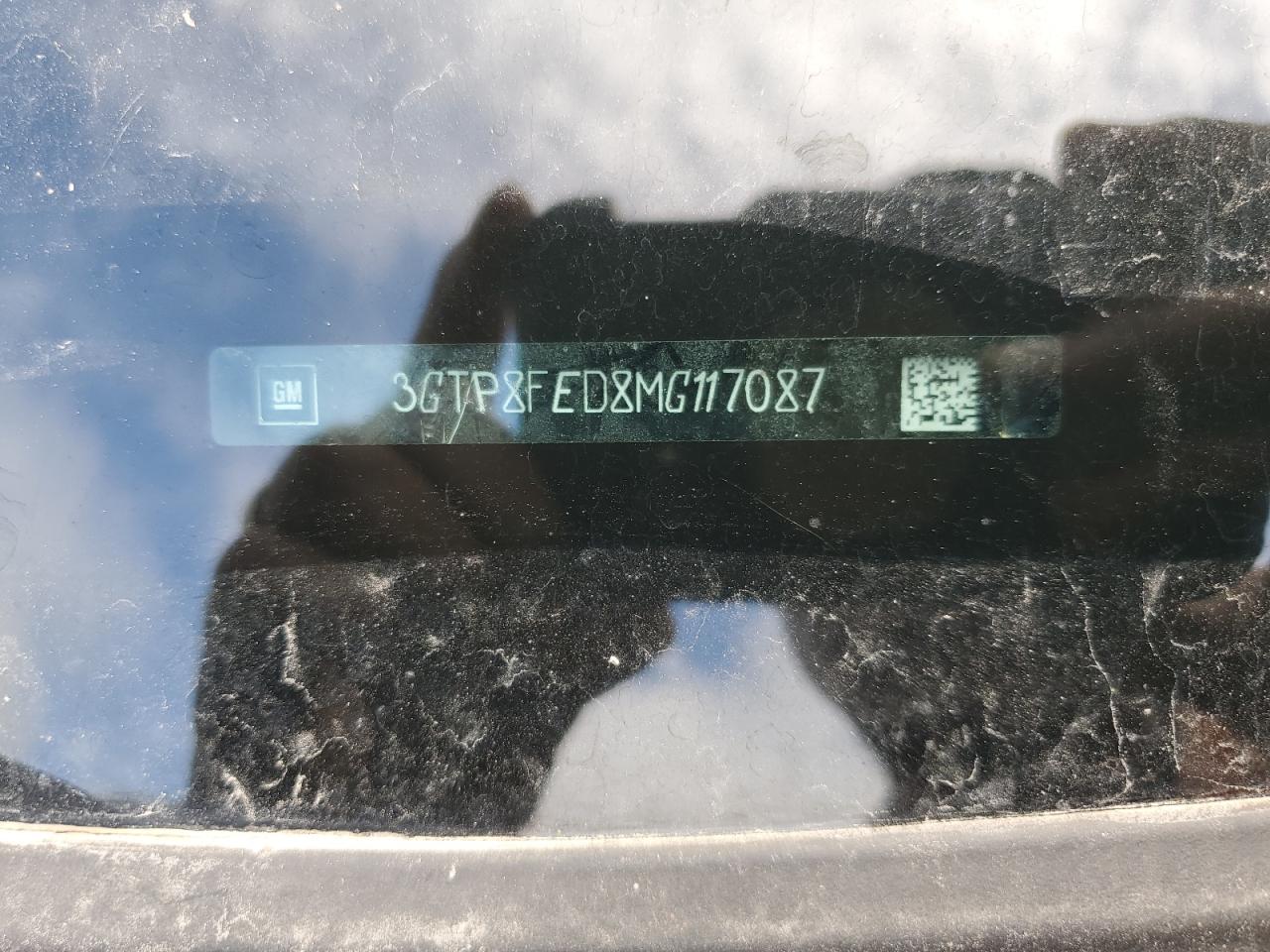 2021 GMC Sierra C1500 Denali VIN: 3GTP8FED8MG117087 Lot: 82074715