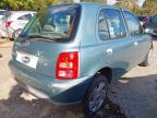 2002 NISSAN MICRA SE 16V AUTO  for sale at Copart GLOUCESTER