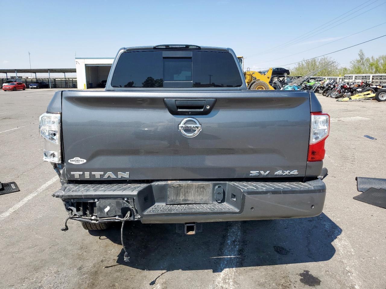 2021 Nissan Titan Sv VIN: 1N6AA1ED4MN505550 Lot: 71061375