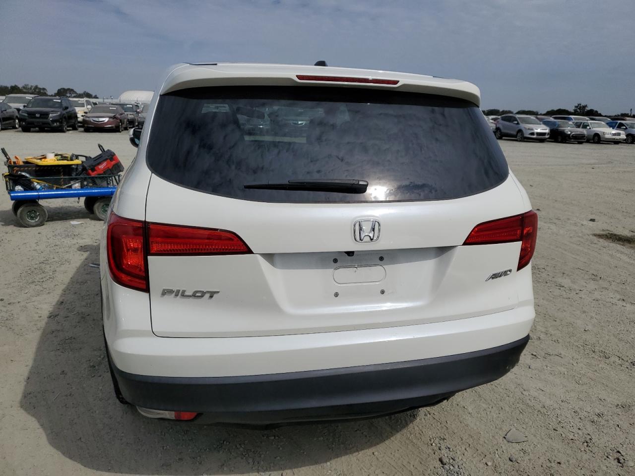 2016 Honda Pilot Exln VIN: 5FNYF6H70GB124190 Lot: 81165395