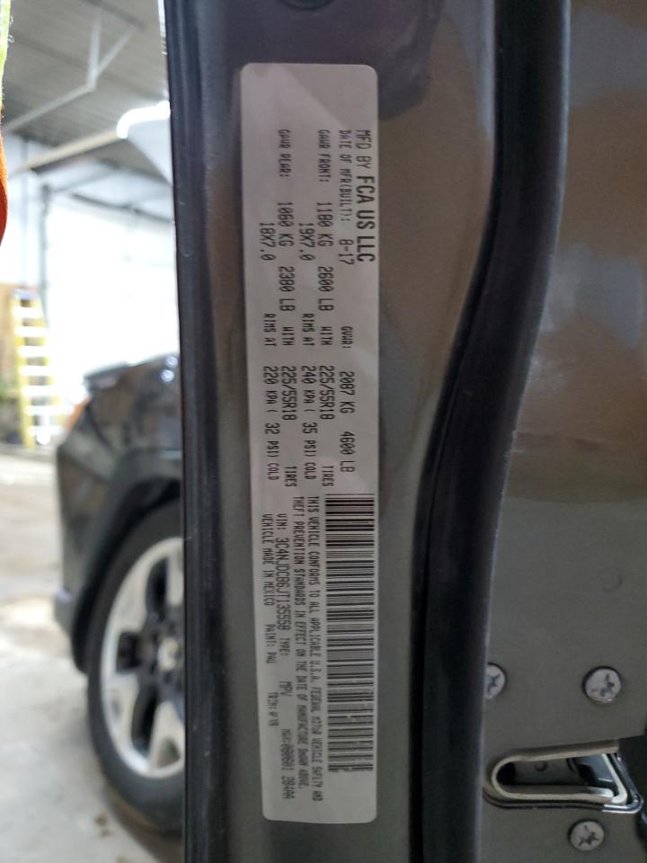 2018 Jeep Compass Limited VIN: 3C4NJDCB6JT135558 Lot: 69422495