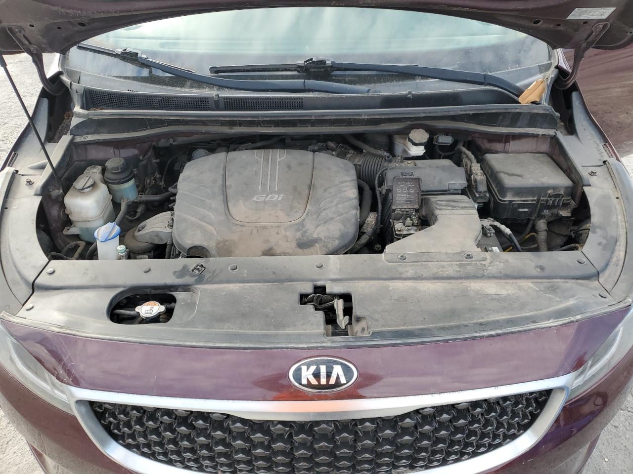 2017 Kia Sedona Lx VIN: KNDMB5C18H6316302 Lot: 80882445