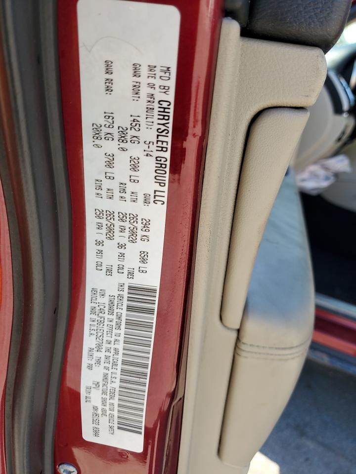 2014 Jeep Grand Cherokee Limited VIN: 1C4RJFBG1EC527004 Lot: 71781125