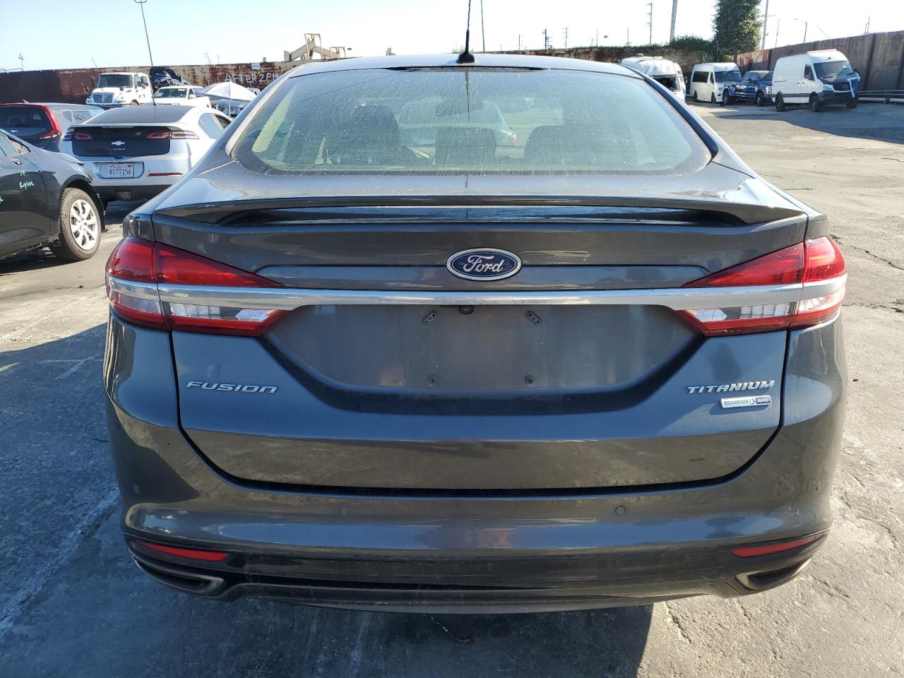2018 Ford Fusion Titanium/Platinum VIN: 3FA6P0D98JR266663 Lot: 83958475