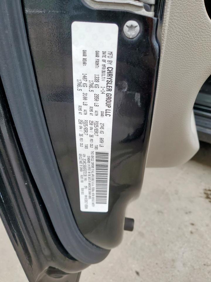 2014 Chrysler Town & Country Touring VIN: 2C4RC1BG0ER272138 Lot: 84037595