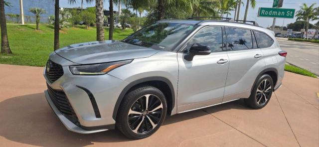  TOYOTA HIGHLANDER 2021 Серебристый