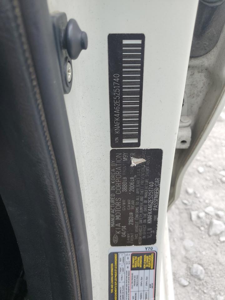 2014 Kia Forte Lx VIN: KNAFK4A62E5251740 Lot: 81526445