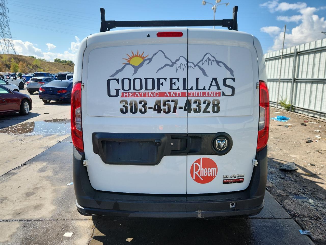 2018 Ram Promaster City VIN: ZFBERFAB1J6K73478 Lot: 81681215