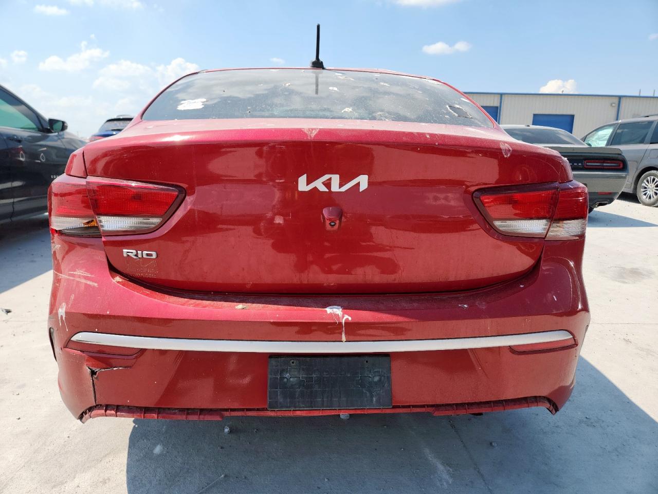 2022 Kia Rio Lx VIN: 3KPA24AD4NE490545 Lot: 80706155