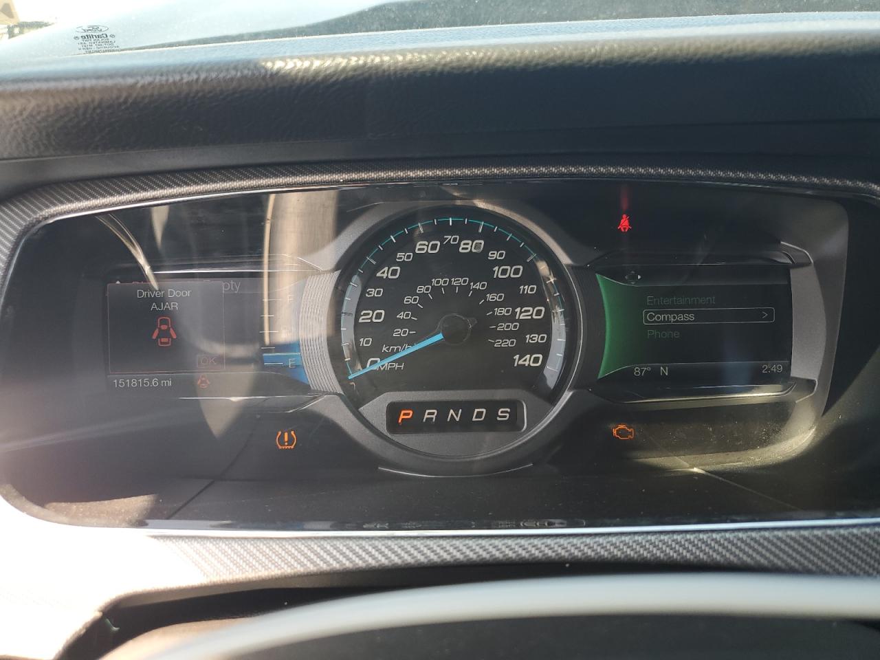 2016 Ford Taurus Sho VIN: 1FAHP2KT4GG116276 Lot: 81924285