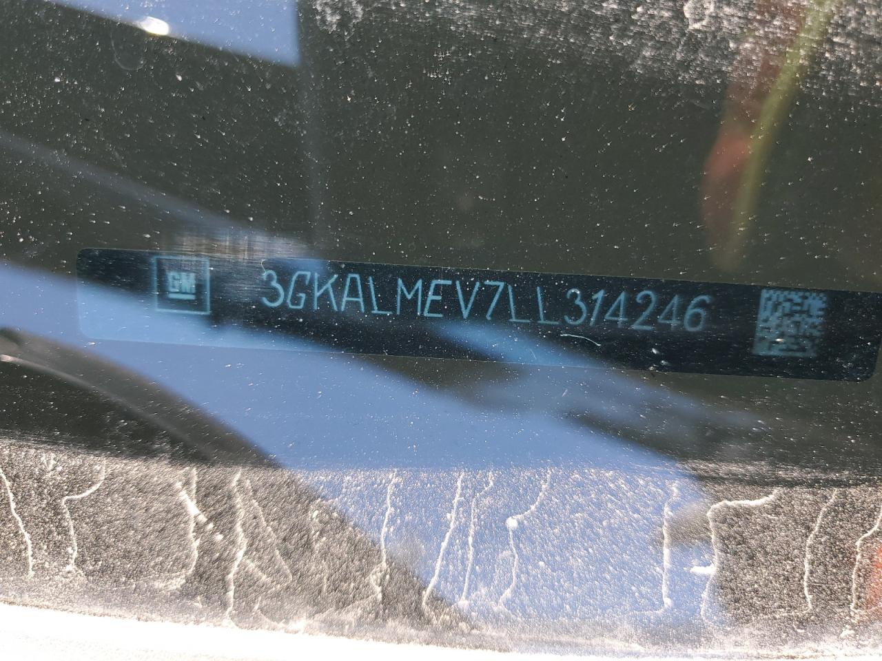 2020 GMC Terrain Sle VIN: 3GKALMEV7LL314246 Lot: 71783485