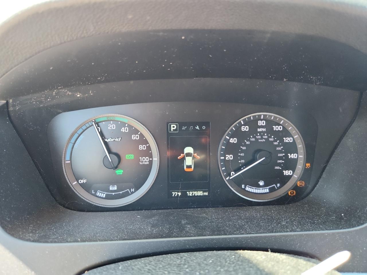 2017 Hyundai Sonata Hybrid VIN: KMHE24L19HA050909 Lot: 72036425