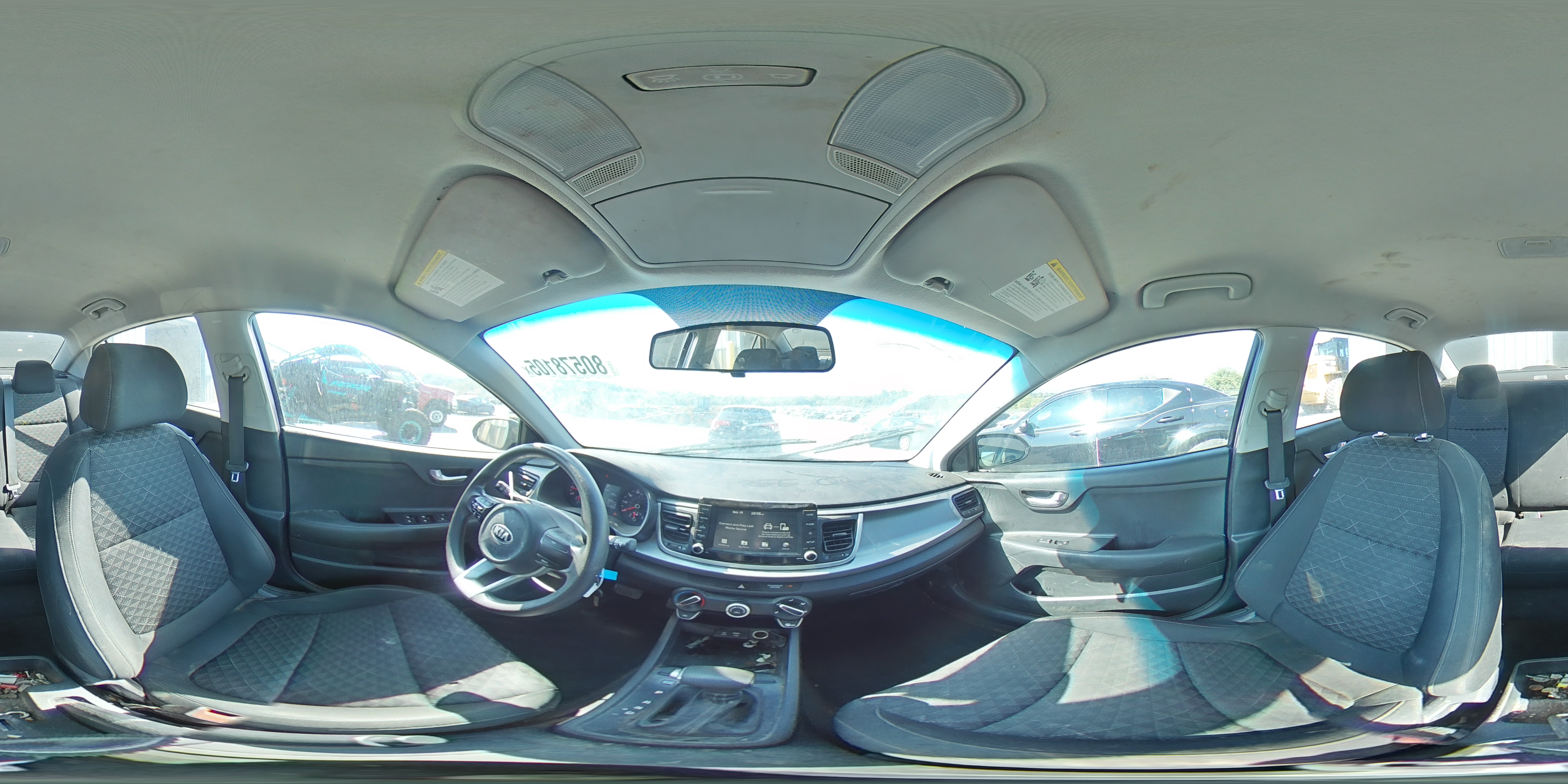 2020 Kia Rio Lx VIN: 3KPA24AD0LE363126 Lot: 80578105