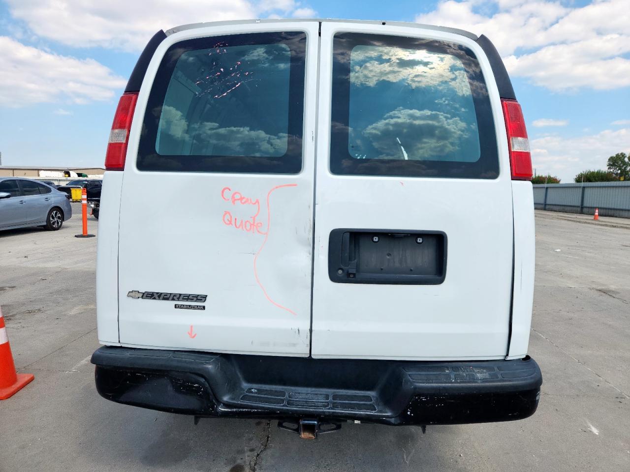 2016 Chevrolet Express G2500 VIN: 1GCWGAFFXG1149169 Lot: 81548905