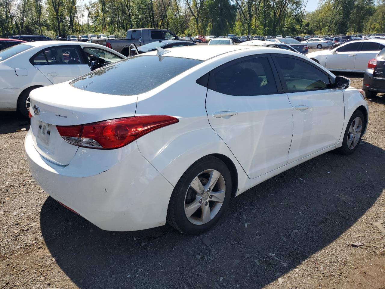 2013 Hyundai Elantra Gls VIN: 5NPDH4AE2DH432710 Lot: 80017115