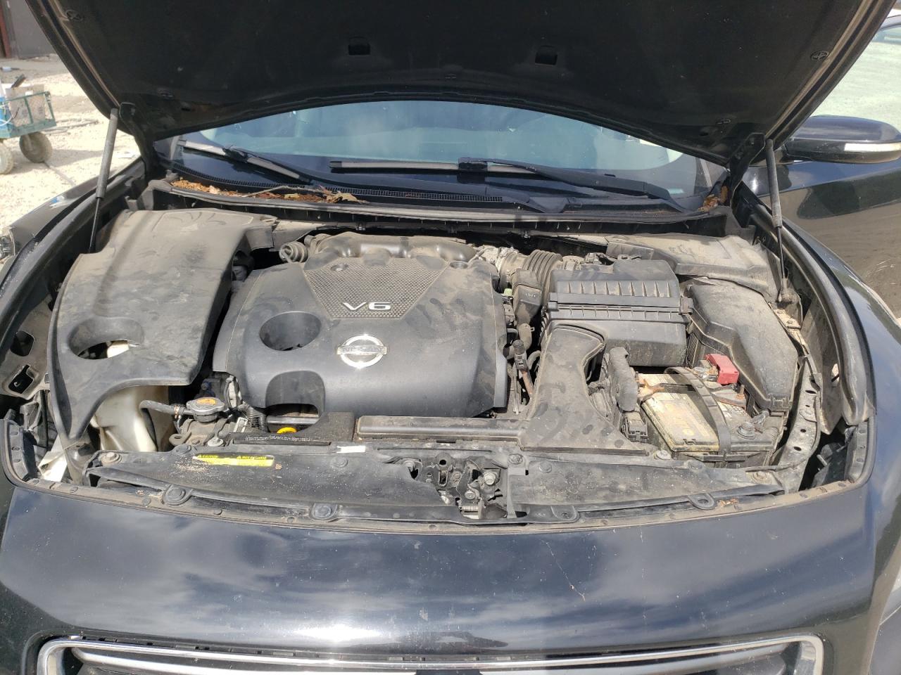 2014 Nissan Maxima S VIN: 1N4AA5AP2EC438587 Lot: 80008385