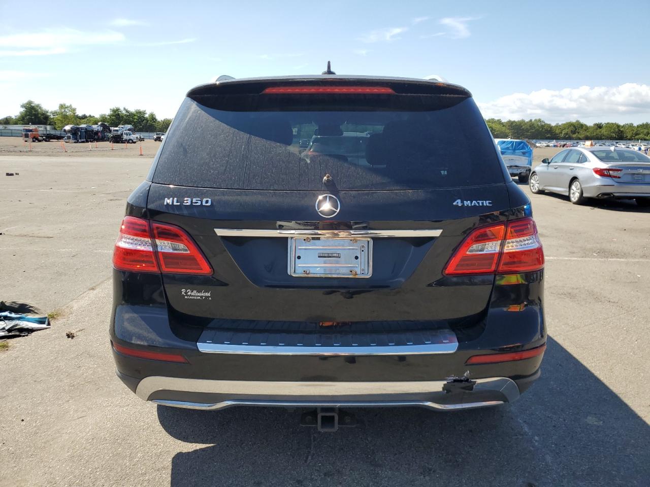 2014 Mercedes-Benz Ml 350 4Matic VIN: 4JGDA5HB9EA358096 Lot: 70955185