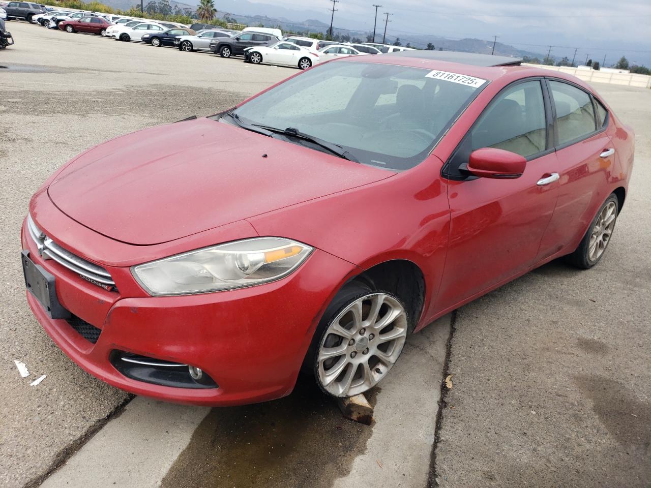 DODGE DART 2013. Lot# 81161725. VIN 1C3CDFCAXDD107410. Photo 1
