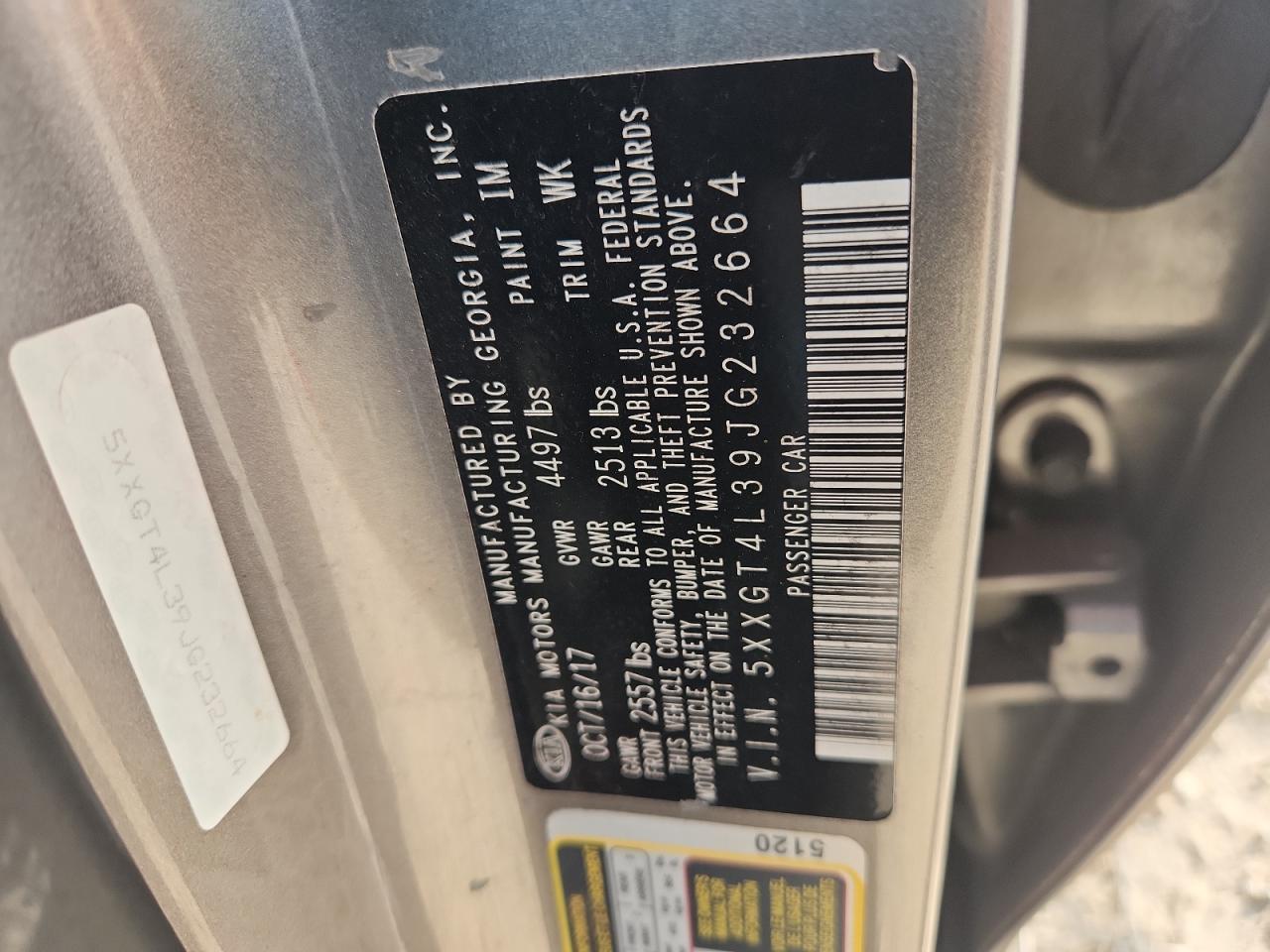 2018 Kia Optima Lx VIN: 5XXGT4L39JG232664 Lot: 71206175