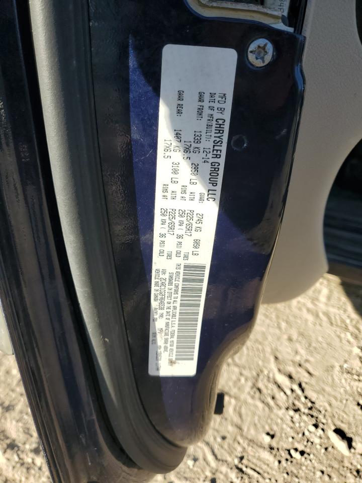 2015 Chrysler Town & Country Touring L VIN: 2C4RC1CG2FR646538 Lot: 84462715