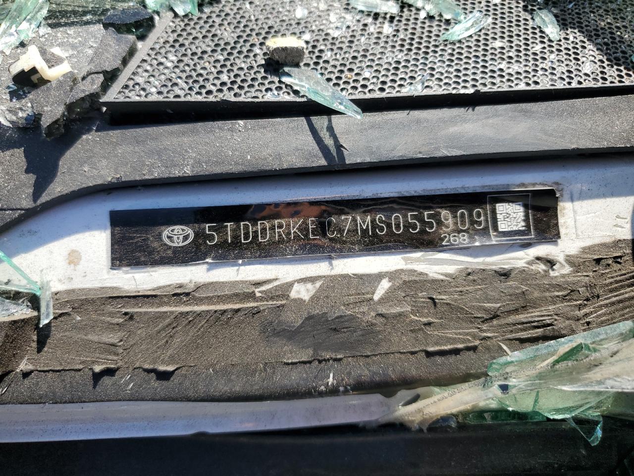 2021 Toyota Sienna Xse VIN: 5TDDRKEC7MS055909 Lot: 69818035