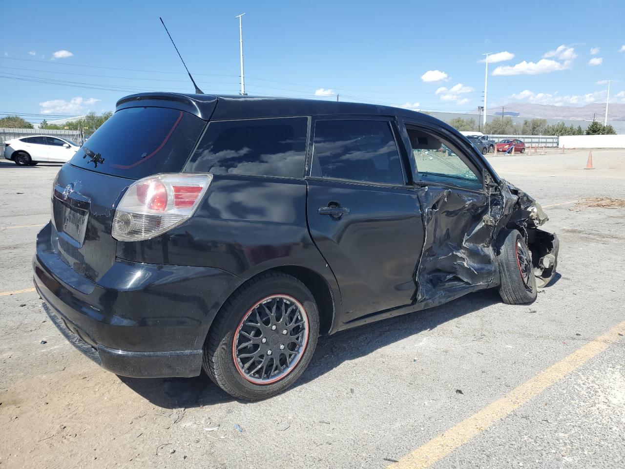 2006 Toyota Corolla Matrix Xr black null gasoline 2T1KR32E06C617972 photo #4