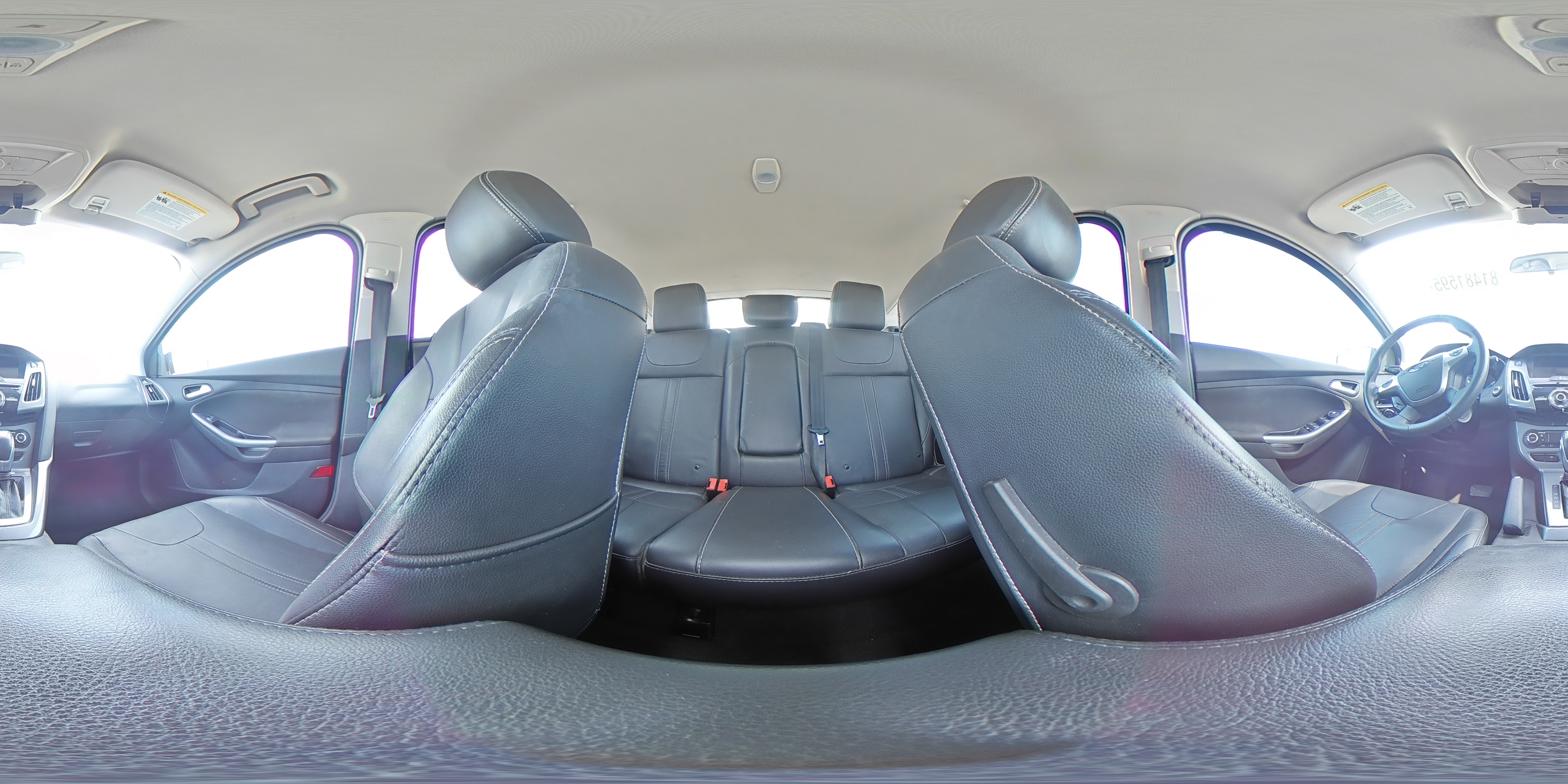 2014 Ford Focus Titanium VIN: 1FADP3N28EL458678 Lot: 81481595