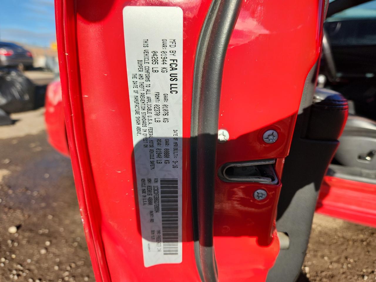 2016 Dodge Dart Gt VIN: 1C3CDFEB8GD728994 Lot: 83934675