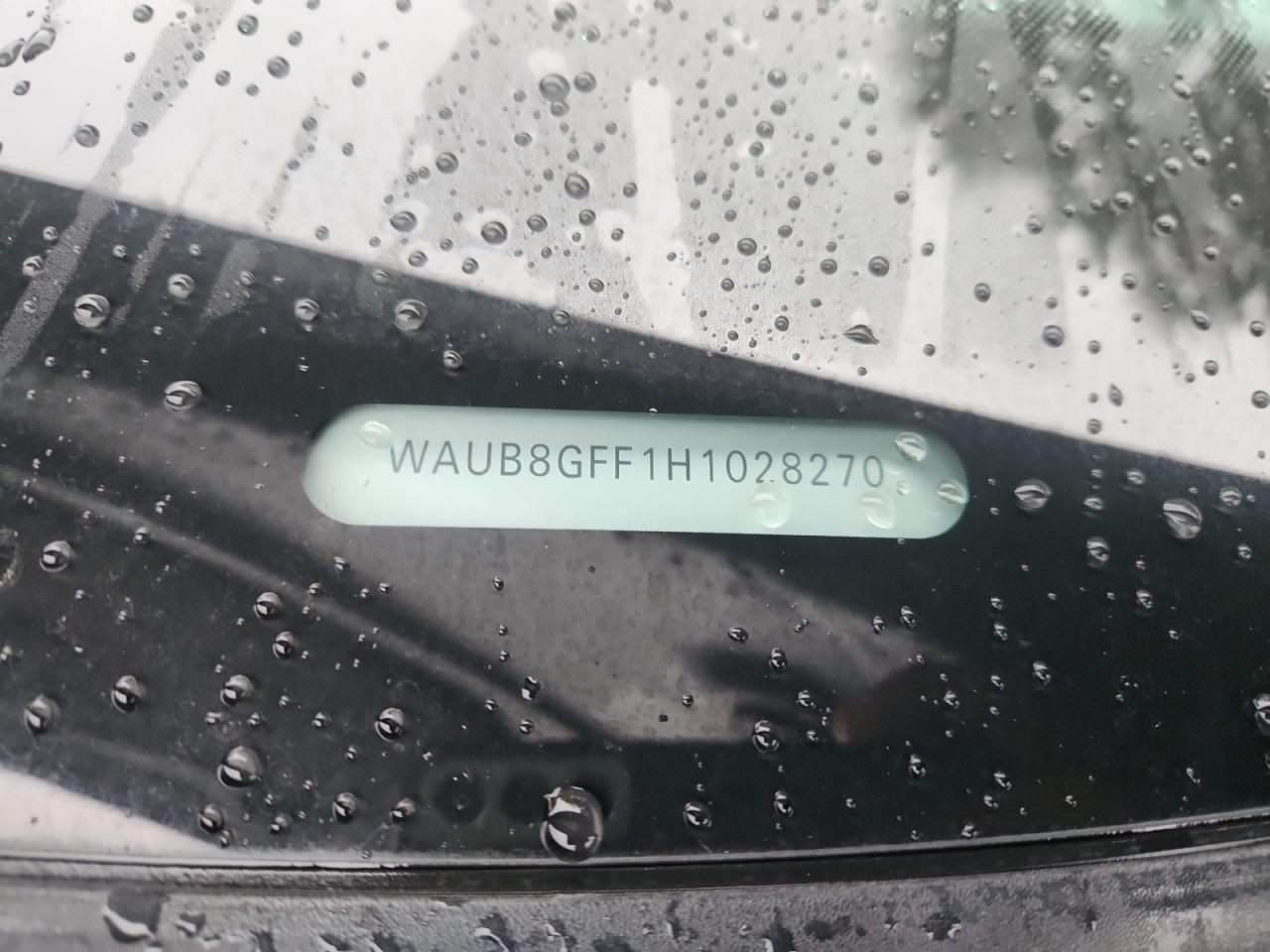 2017 Audi A3 Premium VIN: WAUB8GFF1H1028270 Lot: 83985535