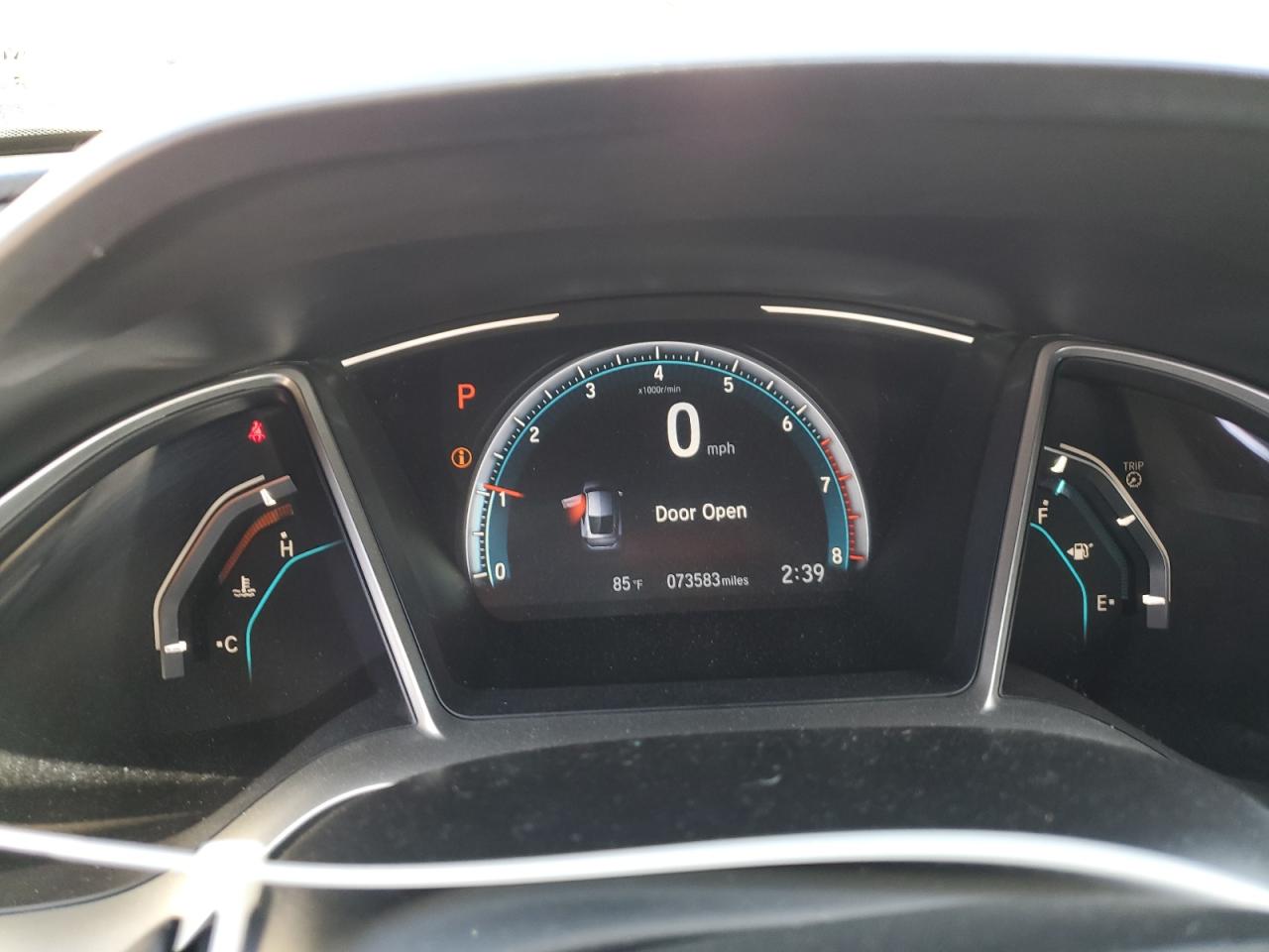 2019 Honda Civic Touring VIN: 2HGFC3B97KH355388 Lot: 71658835