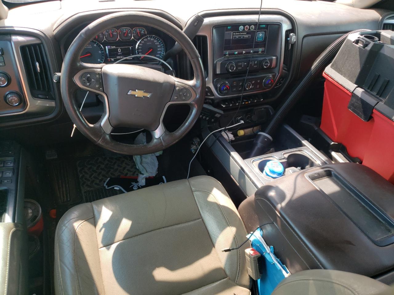 2014 Chevrolet Silverado K1500 Ltz VIN: 3GCUKSEC5EG294301 Lot: 83987535