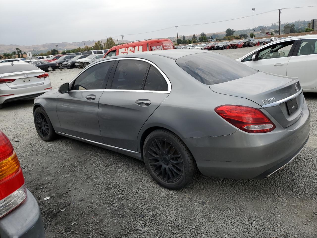 2016 Mercedes-Benz C 300 grey sedan gas 55SWF4JB3GU098810 photo #3