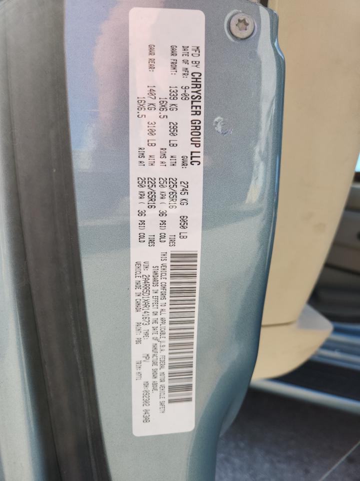 2010 Chrysler Town & Country Touring VIN: 2A4RR5D1XAR141673 Lot: 71119605