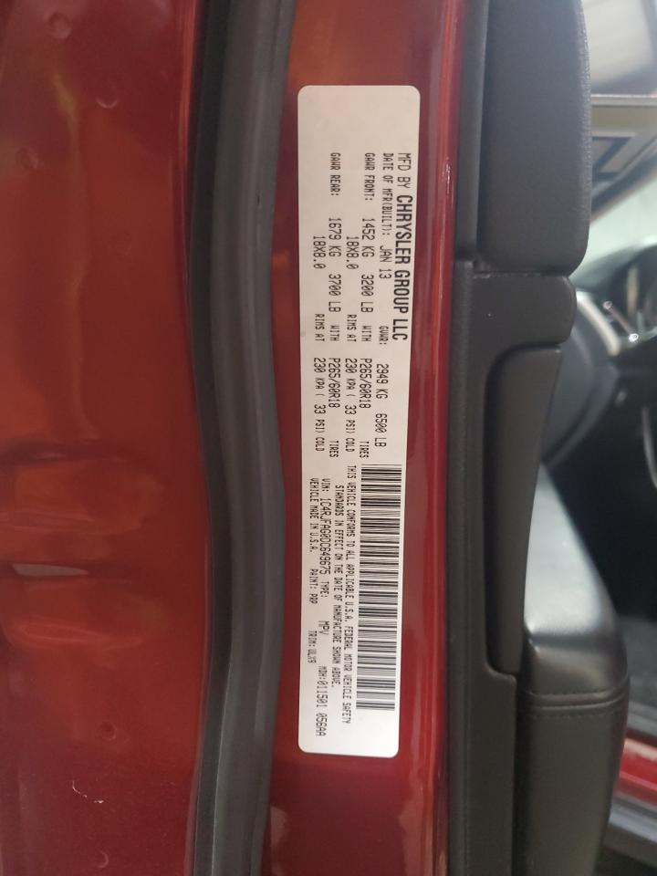 2013 Jeep Grand Cherokee Laredo VIN: 1C4RJFAG0DC649675 Lot: 81899305