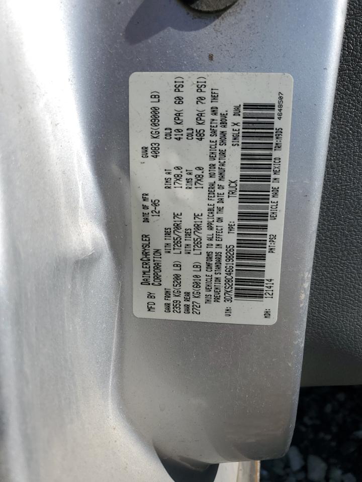 2006 Dodge Ram 2500 St VIN: 3D7KS28C46G198265 Lot: 84469755