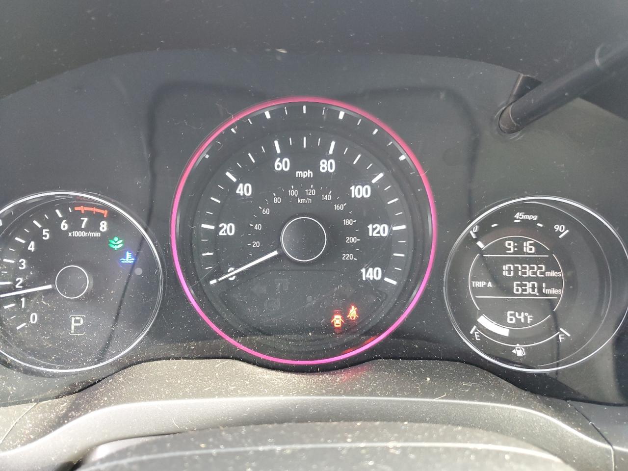 2016 Honda Hr-V Exl VIN: 3CZRU6H7XGM766593 Lot: 84406175