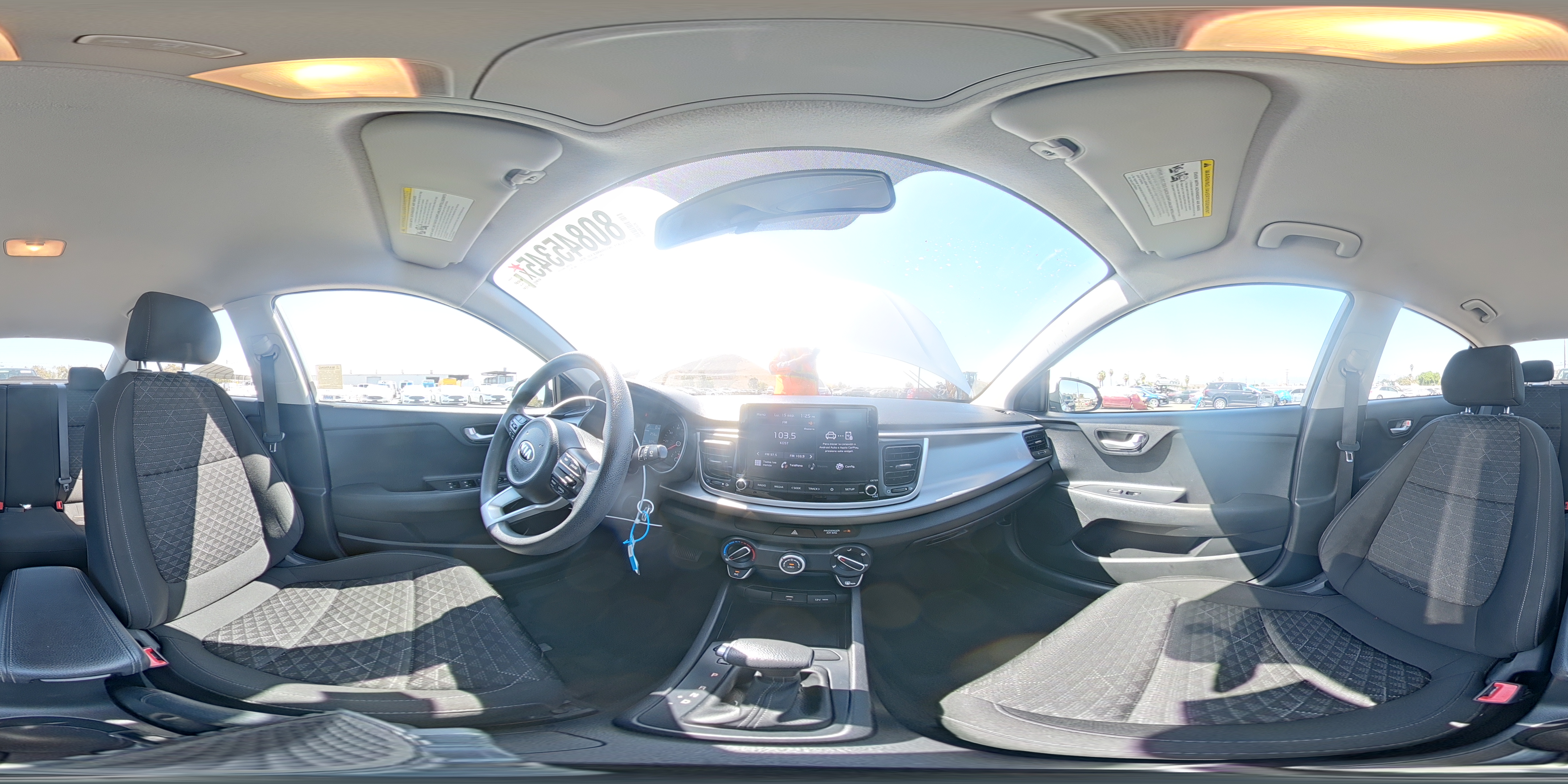 2021 Kia Rio Lx VIN: 3KPA24AD7ME406538 Lot: 80845345