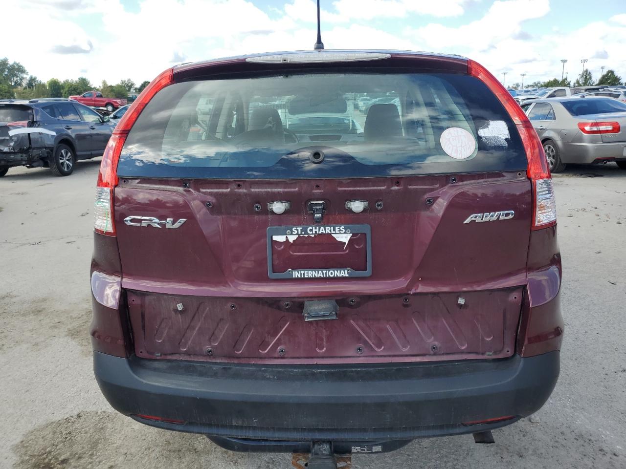 2013 Honda Cr-V Lx VIN: 5J6RM4H31DL008186 Lot: 83812005