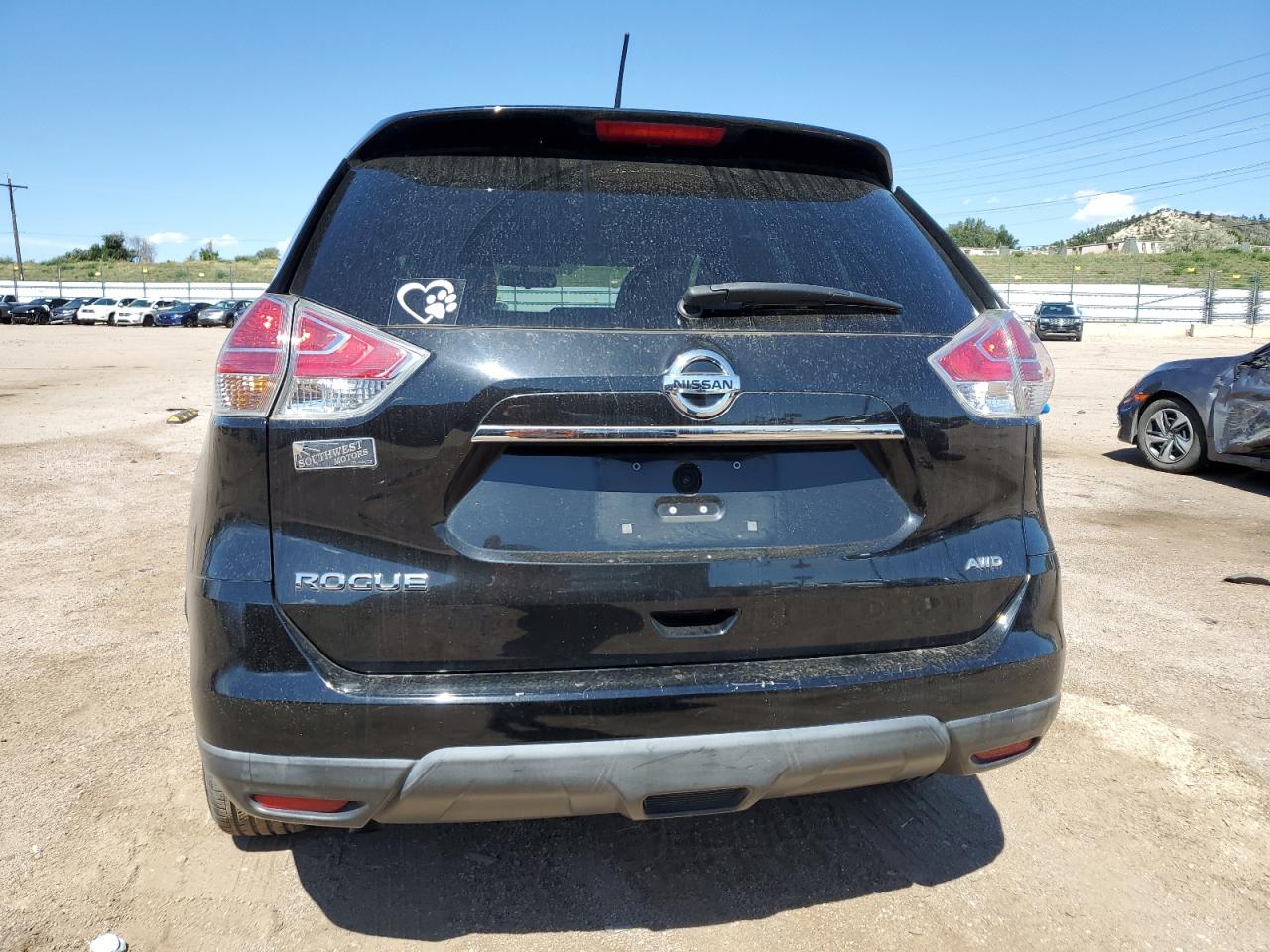 2016 Nissan Rogue S VIN: KNMAT2MV8GP608976 Lot: 80916565