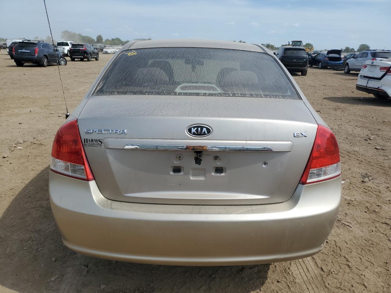 2007 Kia Spectra Ex VIN: KNAFE121X75466844 Lot: 80215225