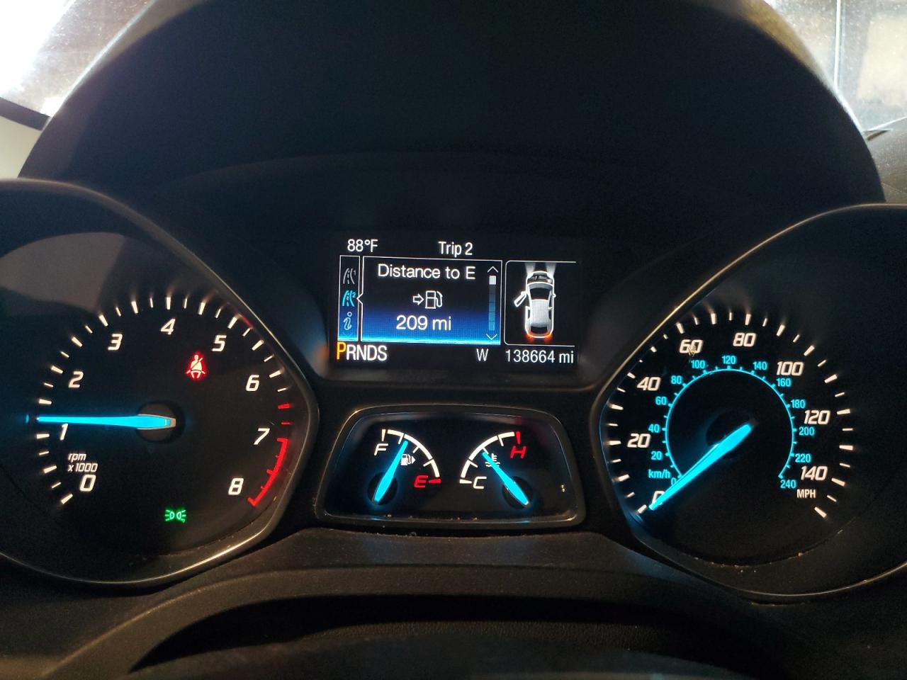 2014 Ford Escape Titanium VIN: 1FMCU0J9XEUA82457 Lot: 84769135