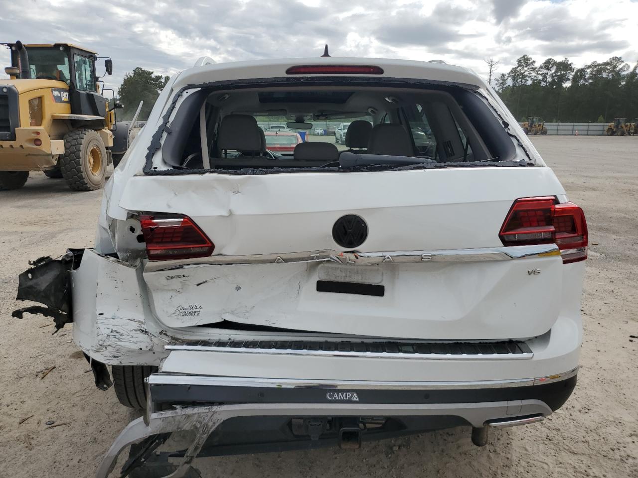 2019 Volkswagen Atlas Sel VIN: 1V2ER2CA7KC609405 Lot: 81662825