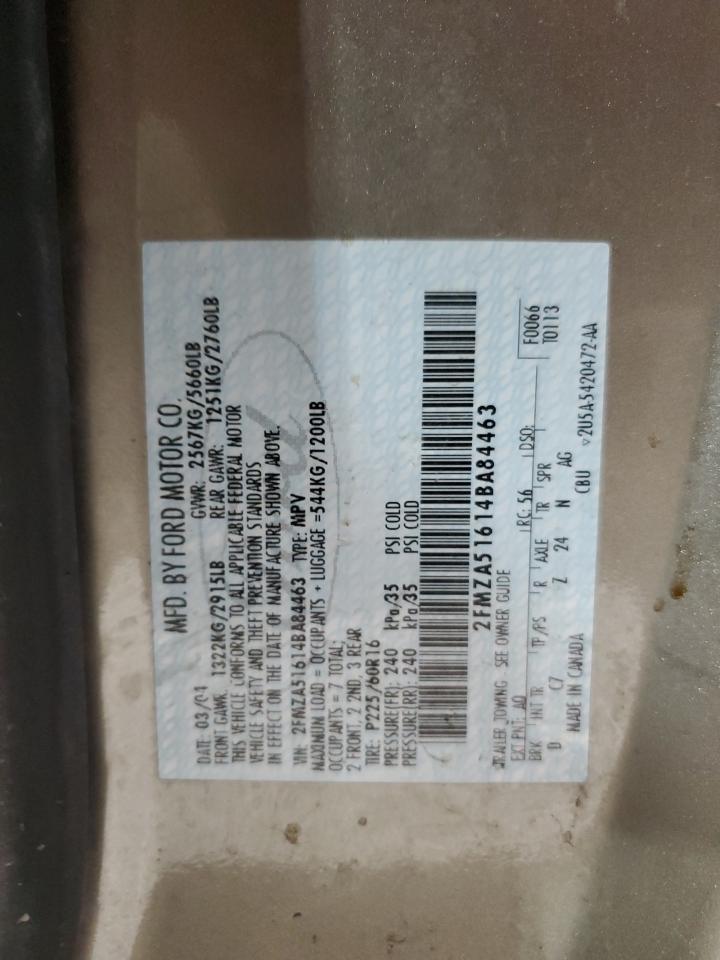 2004 Ford Freestar Se VIN: 2FMZA51614BA84463 Lot: 81474345