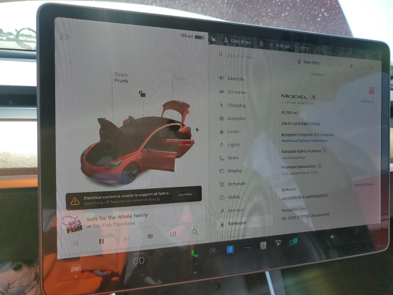 2019 Tesla Model 3 VIN: 5YJ3E1EA1KF325928 Lot: 71476695