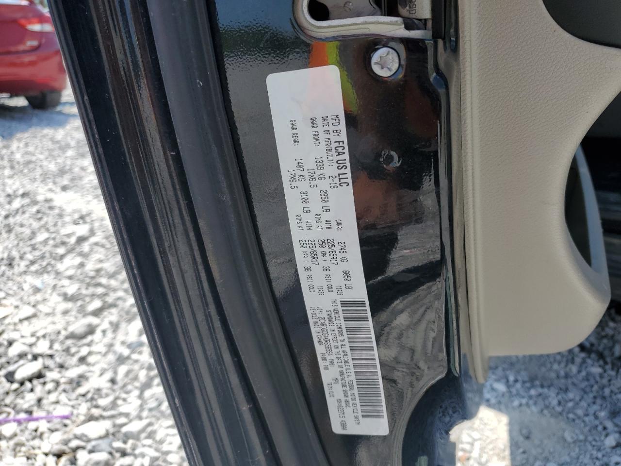 2019 Dodge Grand Caravan Gt VIN: 2C4RDGCG4KR656594 Lot: 80083685