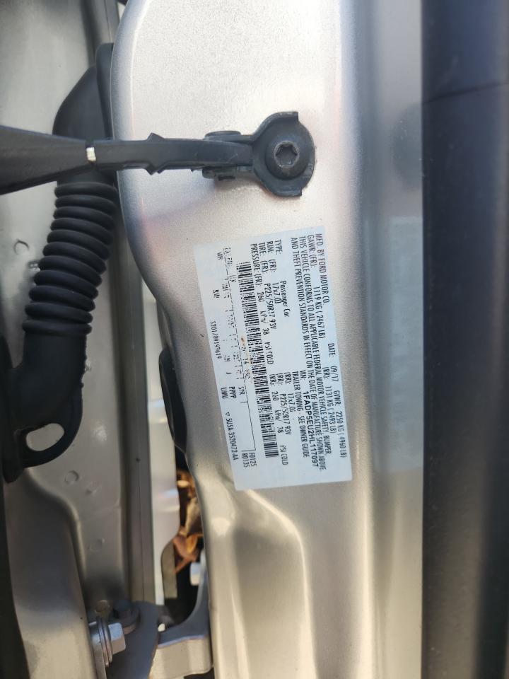 2017 Ford C-Max Se VIN: 1FADP5EU2HL117097 Lot: 84202715