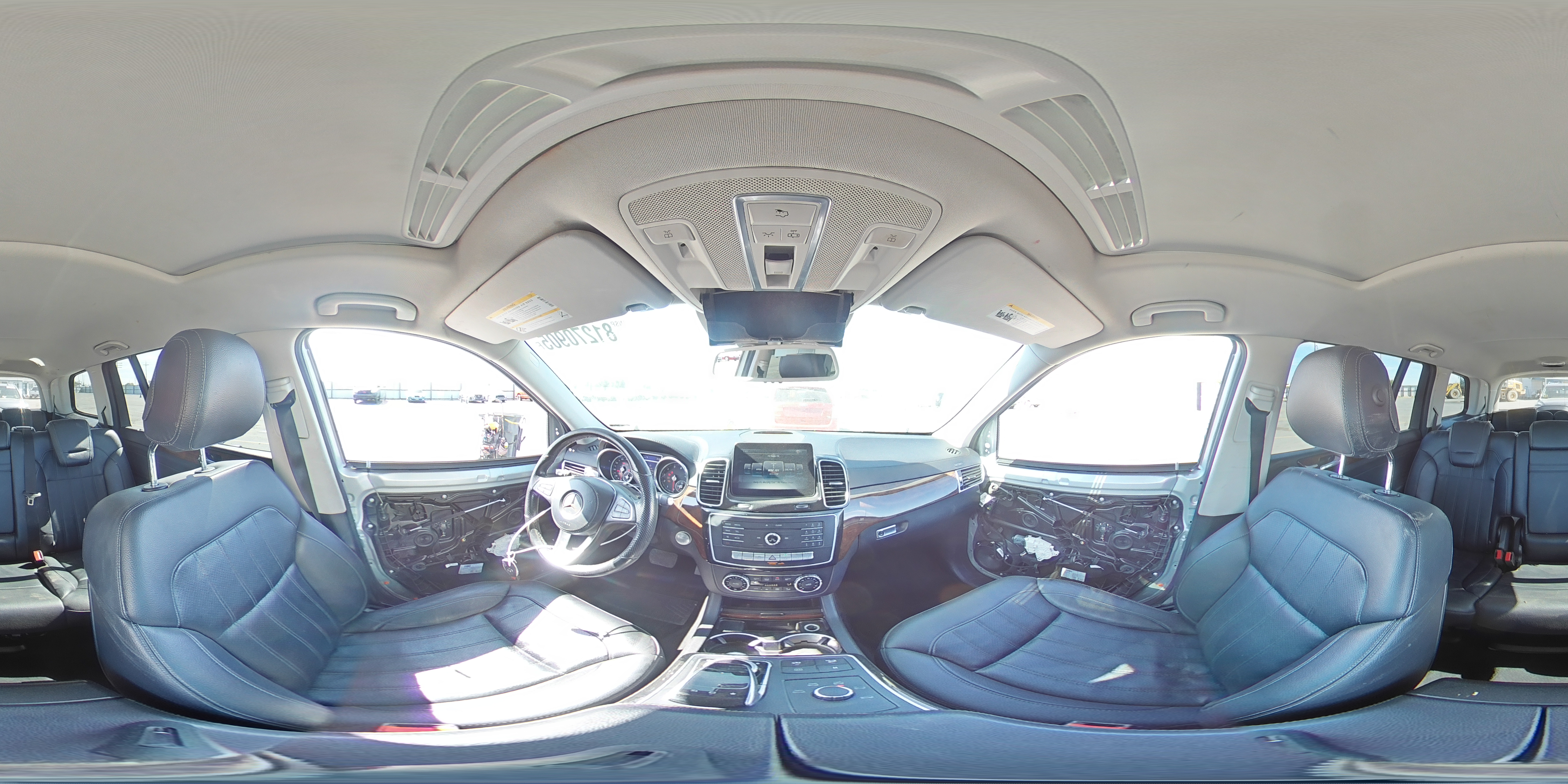 2017 Mercedes-Benz Gls 450 4Matic VIN: 4JGDF6EE9HA764017 Lot: 81270905